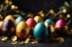 Easter eggs background Product Image 1