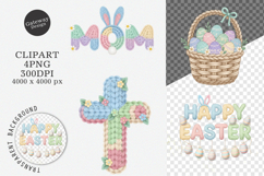 Happy Easter PNG Clipart/Happy Easter Png Product Image 1