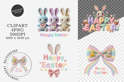 Colorful Easter Png Clipart Product Image 1