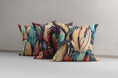 colorful feathers Digital papers and pattern designs Product Image 2