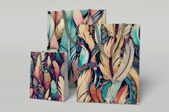 colorful feathers Digital papers and pattern designs Product Image 4