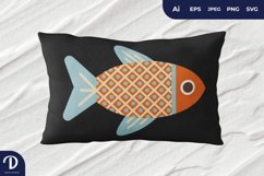 Colorful Fish Illustration Product Image 3