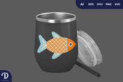 Colorful Fish Illustration Product Image 2