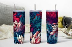 floral pattern, floral digital papers, flower patterns, colorful, colors, tumbler wraps, set, 
