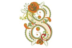 Colorful Floral Eight Product Image 1