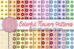 bag with floral patterns, flower patterns, flowers seamless patterns, blue flower pattern, green flower pattern, pink flower pattern, violet flower pattern, sunflower pattern, daisy pattern, purple flower pattern, floral 