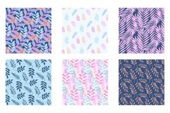 Colorful Foliage Digital Paper, Vector Patterns Product Image 3
