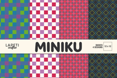 Bright geometric patterns for paper crafting projects