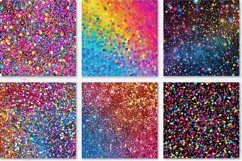 Colorful Glitter Seamless Pattern Digital Paper Bundle Product Image 5