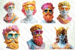 Colorful God Greek Statues Sublimation Bundle Product Image 2