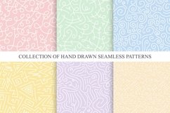Bright seamless hand drawn patterns Product Image 1