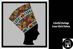 Colorful Heritage Cross Stitch Pattern Product Image 1