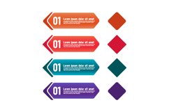 Colorful infographic decoration design Product Image 1