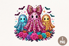 Halloween PNG Sublimation Design,Halloween Ghost Pumpkin PNG Product Image 2