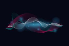 Colorful linear equalizer wave wallpaper design background Product Image 2