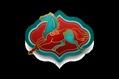 Colorful lunar new year horse chiColorful lunar new year Product Image 2