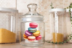 Colorful Macaroons Watercolor Sublimation Clipart Product Image 2