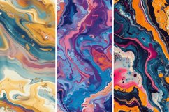 Colorful Marble Seamless Digital Paper Bundle Product Image 4