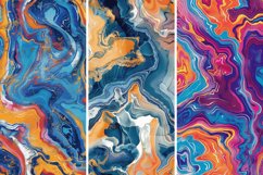 Colorful Marble Seamless Digital Paper Bundle Product Image 4