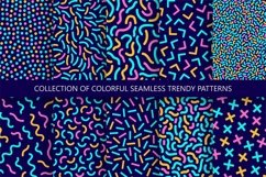 Bright retro seamless patterns Product Image 1