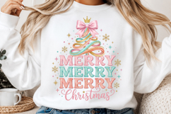 Colorful Merry Christmas Png Product Image 2