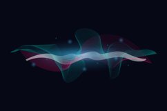Colorful modern equalizer wave wallpaper design background Product Image 2