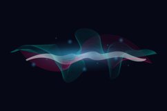 Colorful modern equalizer wave wallpaper design background Product Image 1