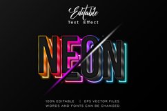 neon sign text effect Product Image 1