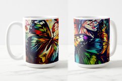 Butterflies Oil Painting Style Sublimation Mug Designs set11 Product Image 3