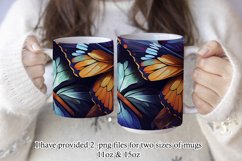 Butterflies Oil Painting Style Sublimation Mug Designs set14 Product Image 2