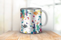 Colorful Paint Splotch Digital Paper Bundle Product Image 5
