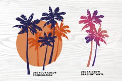 examples of colorful-palm-tree-silhouette-gradient-vilyl-cutting-dfx