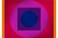 Colorful paper cut background design Product Image 1