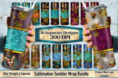 Peekaboo Tumbler Design Bundle, Peekaboo Tumbler Wrap Bundle, fall leaves sublimation, fall sublimation
