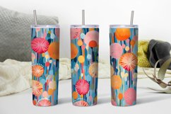 colorful floral patterns, colorful floral digital papers, digital papers set, tumbler wraps, flower,