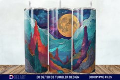 Colorful Planet Tumbler Wrap Product Image 1