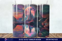 Colorful Planet Tumbler Wrap Product Image 1