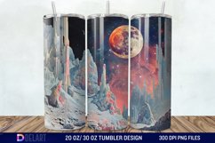 Colorful Planet Tumbler Wrap Product Image 1