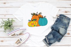 Pumpkin Sublimation | Colourful Pumpkins Illustration Product Image 3