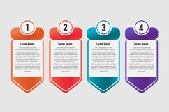 Colorful set banner infographic design concept Product Image 2