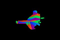 Colorful splash illustration martial art design vector Product Image 2