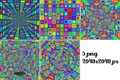 Background with colorful squares Product Image 1