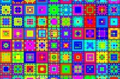 Background with colorful squares Product Image 2