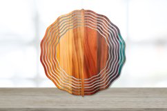 Colorful Stained Wood Coaster Wind Spinner Bundle Product Image 3