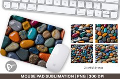 Mouse Pad Colorful Stones Product Image 1