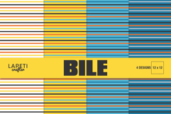 Kids stripe digital paper in vibrant colors