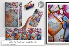Digital Paper Colorful Liquid Marble Product Image 1