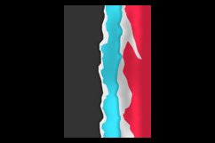 Colorful torn paper background texture concept Product Image 2