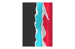 Colorful torn paper background texture concept Product Image 1
