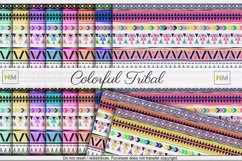 Colorful Tribal Patterns 10 Seamless Textures Product Image 1